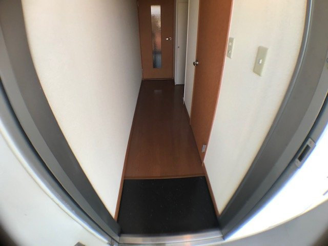 レオパレス南荒子の玄関