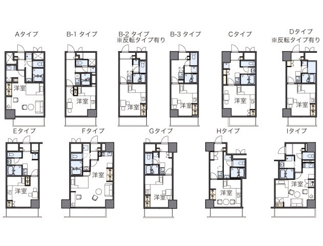 レオパレスＦｌａｔ新栄の間取り|代表的な間取のため実際の間取とは異なる場合があります
