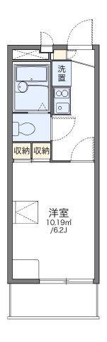レオパレスアネックス２大橋の間取り