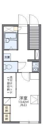 レオパレス平田の間取り