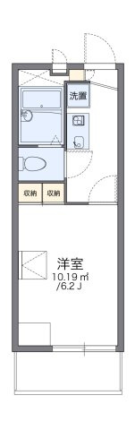 レオパレス清水の間取り