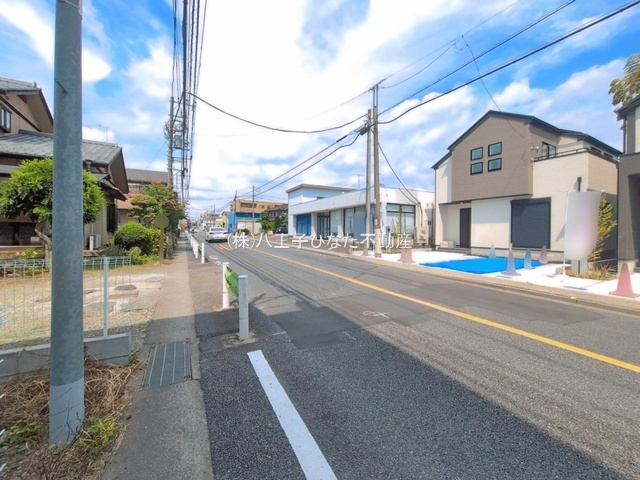 祝成約　八王子市　四谷町　新築戸建て　２期の前面道路含む現地写真|～仲介手数料無料☆八王子ひなた不動産～八王子市四谷町　新築戸建て