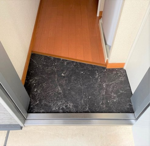 レオパレスシェソワⅢの玄関