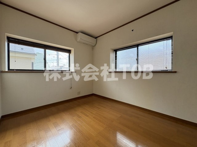【洋室】 | 船橋戸建-船橋5丁目・定期借家3年- | 2F　洋室5.2帖※クリーニング完了前※