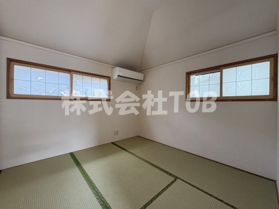 【内装】 | 船橋戸建-船橋5丁目・定期借家3年- | 2F　和室4.5帖※クリーニング完了前※