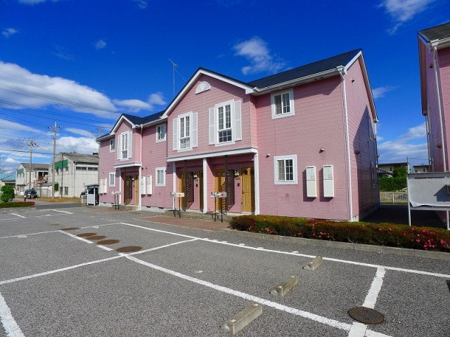 メゾン・ドリームＡの外観|外観は落ち着いています