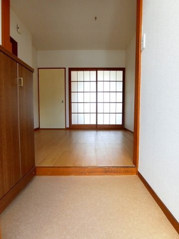 ビューラ東新Ａの玄関|玄関です