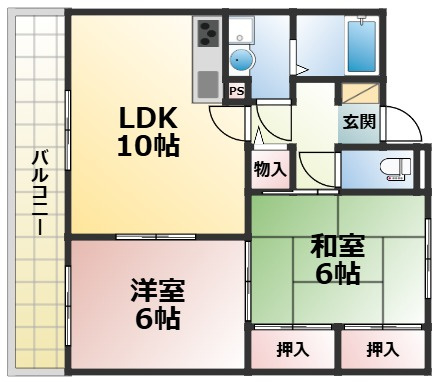 Owlet諸口の間取り