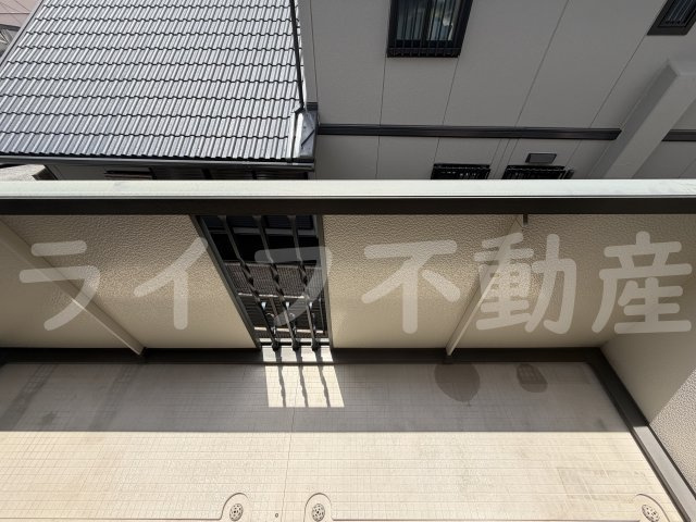RISA B棟のバルコニー|バルコニーがあります