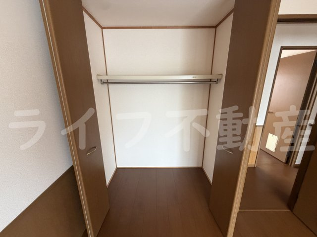 RISA B棟の収納|十分な収納スペースがあります