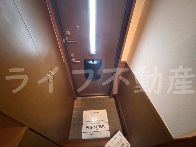 RISA B棟の玄関|収納もある玄関です