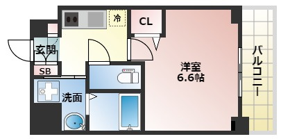 【間取り】 | プレデコート北田辺