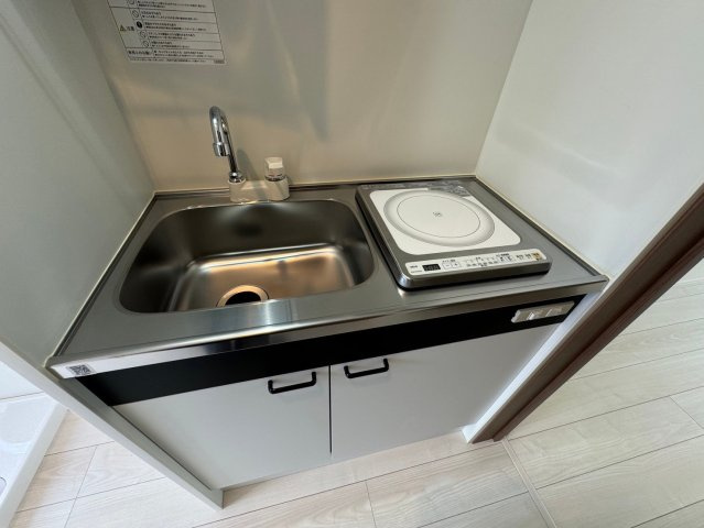 川崎市多摩区生田６丁目のアパートのキッチン