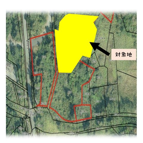 キャンプハンセン軍用地【山城様】の区画図