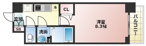【間取り】 | プレデコート北田辺