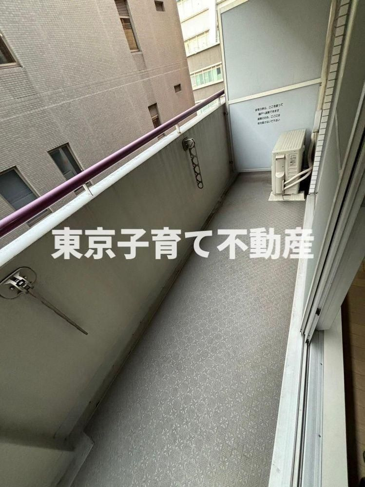 アーバンシティ音羽のバルコニー