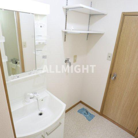 川崎市多摩区登戸の賃貸マンションの洗面所|★お部屋探しはオールマイト不動産までご相談下さい♪