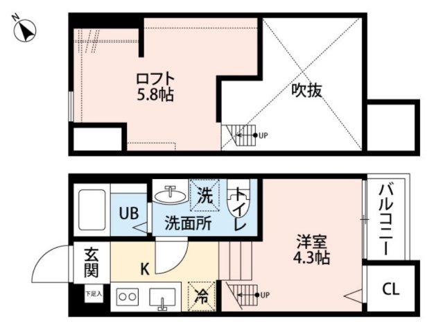 La floreの間取り
