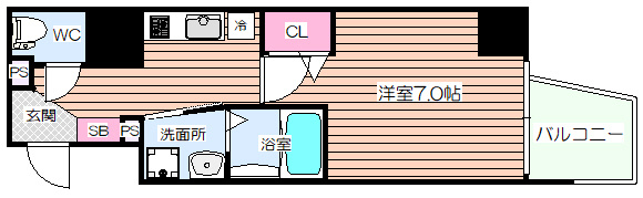 【間取り】 | HORIZON  UMEDA  NORTH