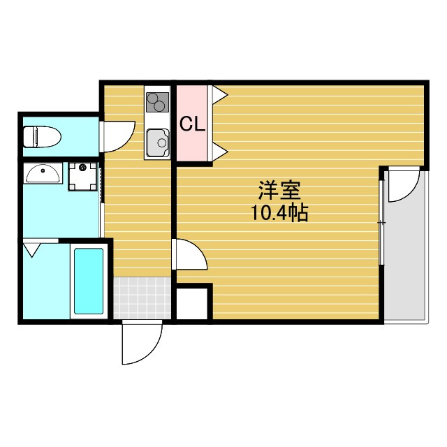 フジパレス瑞光三丁目の間取り