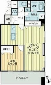 ハイム白金の間取り