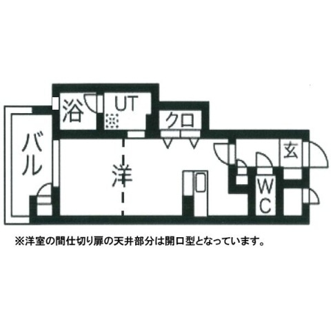 プレジール三ノ宮Ⅲの間取り