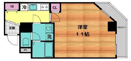 ラ・ルーチェ新長田の間取り