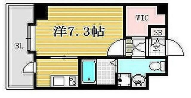 t-smart博多オーケストラ通り の間取り