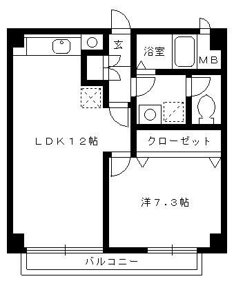 TYビル今泉の間取り