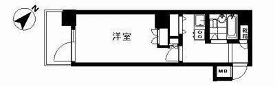 エトワール恵比寿・三葉の間取り