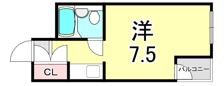 BILLION HILLS 東園田(旧 園田大松ハイツ)の間取り