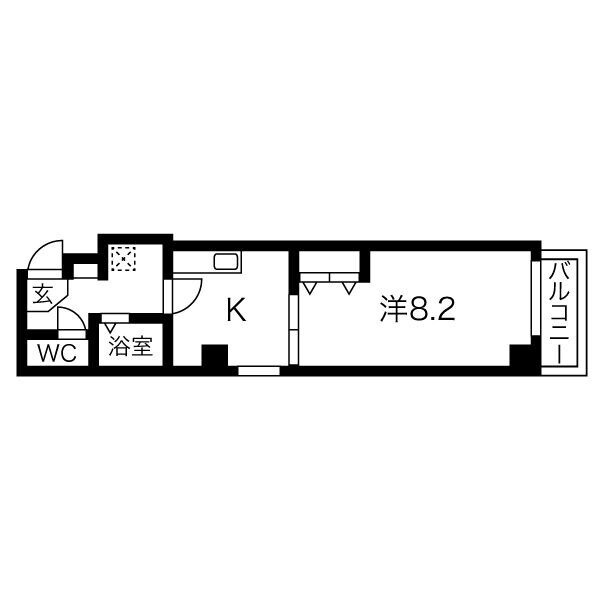 プレアデス本田の間取り