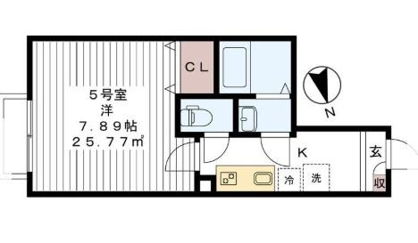 リロアン新松戸の間取り