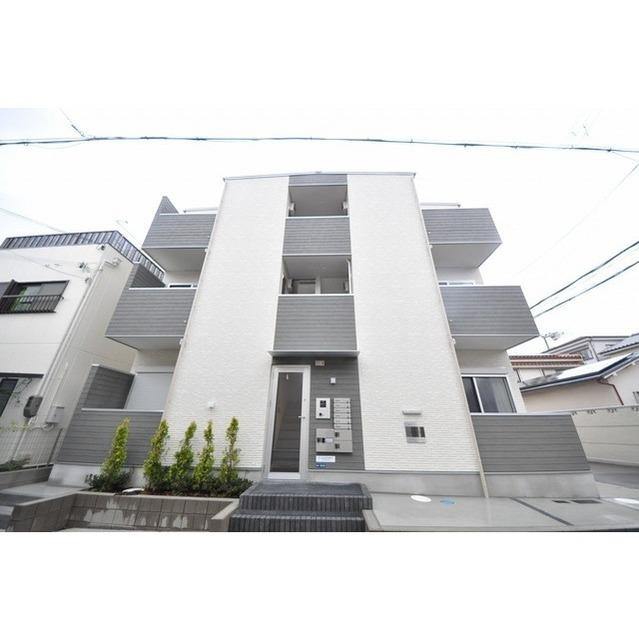 吹田市日の出町のアパートの外観