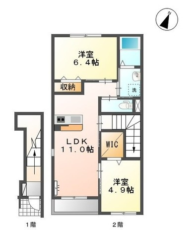 ブルーシエルの間取り