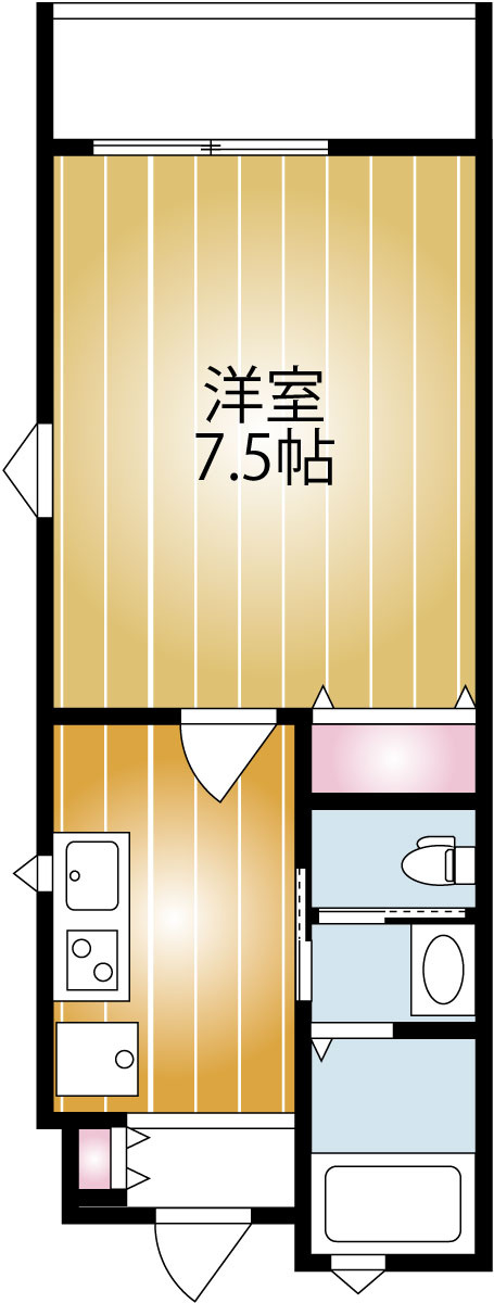 AQUE16の間取り