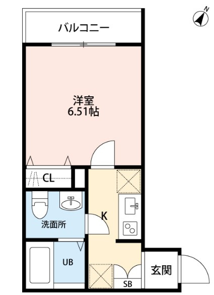 プレジールの間取り