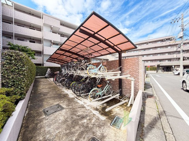 武蔵中原パークホームズの駐輪場