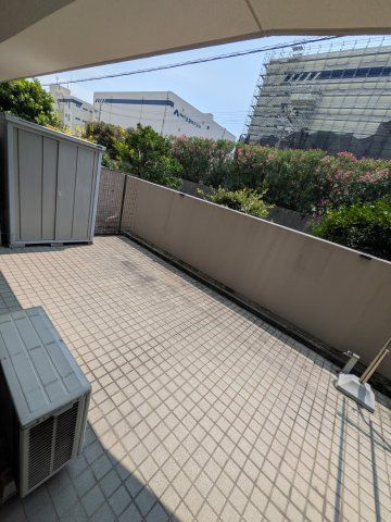 魚崎南パークホームズ弐番館のバルコニー