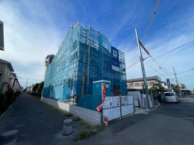 【前面道路含む現地写真】 | 越谷市大房新築戸建て