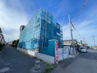 【前面道路含む現地写真】 | 越谷市大房新築戸建て