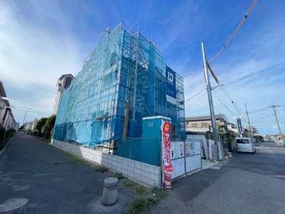 【前面道路含む現地写真】 | 越谷市大房新築戸建て
