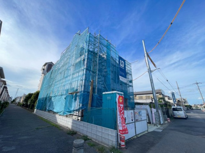 【前面道路含む現地写真】 | 越谷市大房新築戸建て