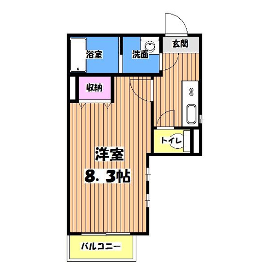 【間取り】 | リトルリバーⅡ
