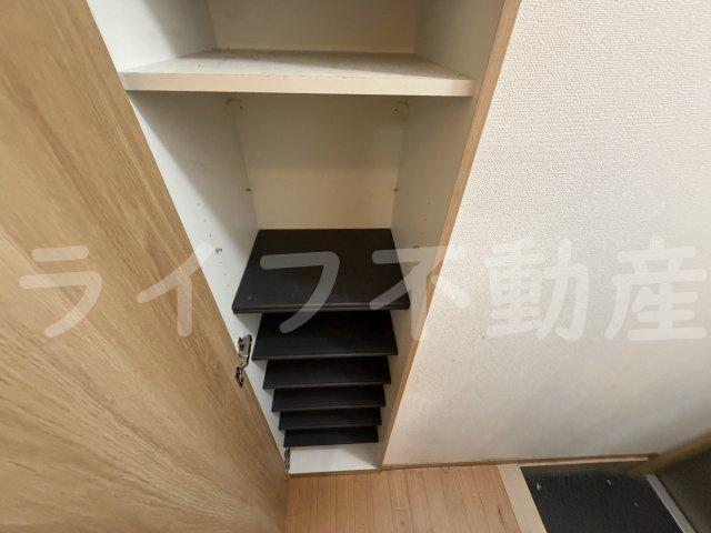 アムールコンフォルターブルの収納|収納のためのスペースです