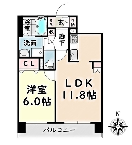 【間取り】 | will Do 伝馬町【名古屋市賃貸・宅配ボックス】