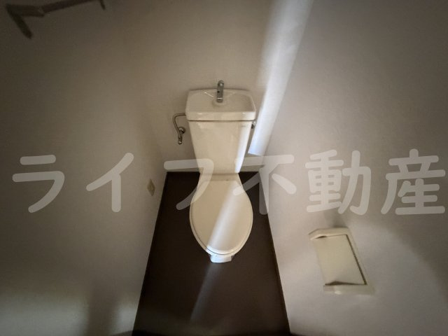 ヴェスタin盾津のトイレ|ゆったりとした空間のトイレです