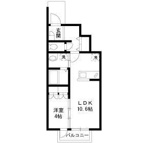 プロムナード６番館の間取り