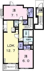 【間取り】 | UH八剱町