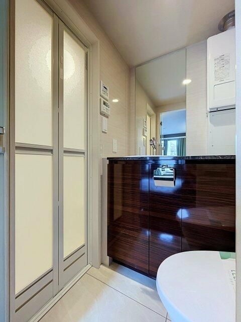 Ａｐａｒｔｍｅｎｔ小石川後楽園の洗面所